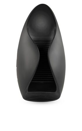 Черный мастурбатор с гибкими крылышками